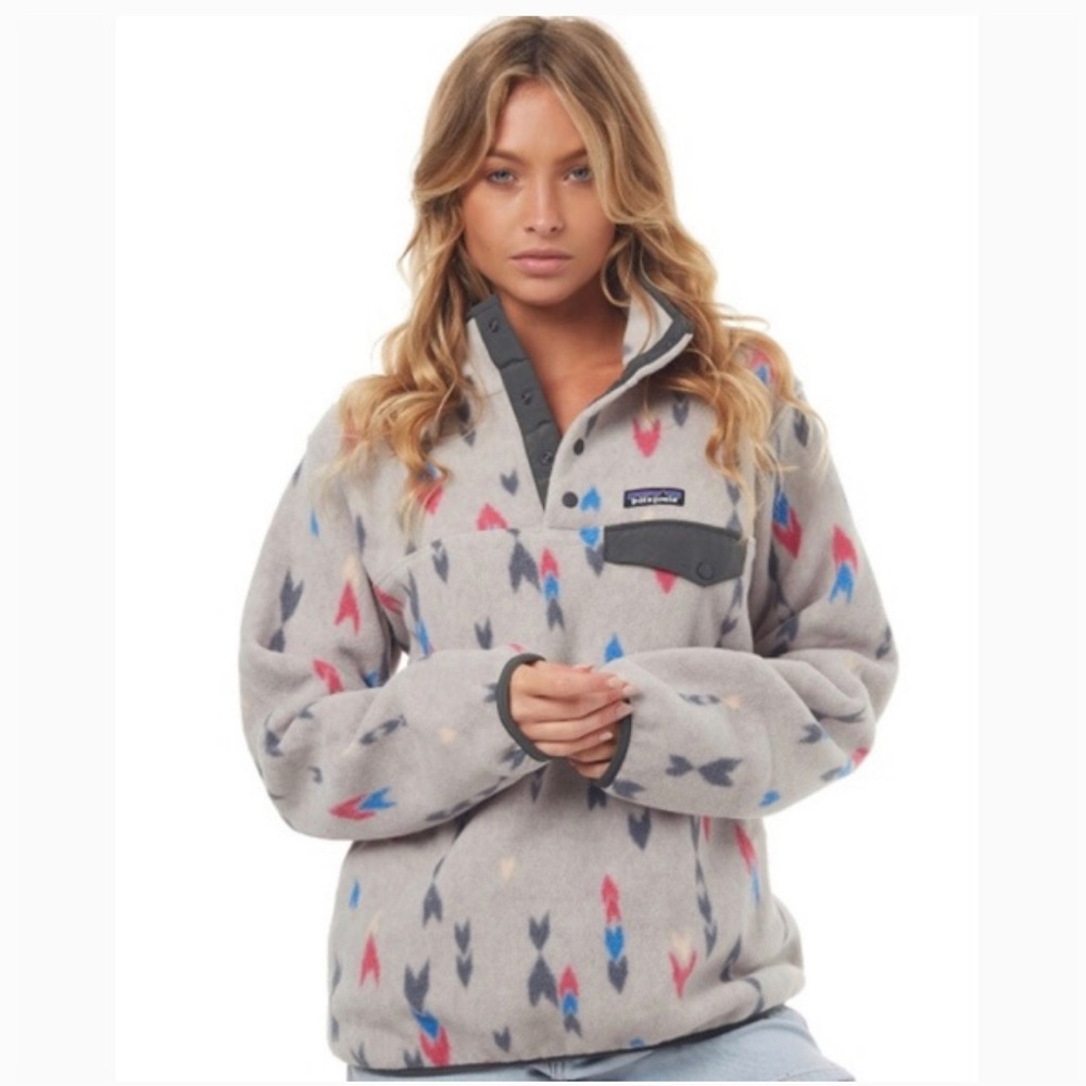 Women’s Patagonia Arrow Tribal Synchilla Quarter Zip